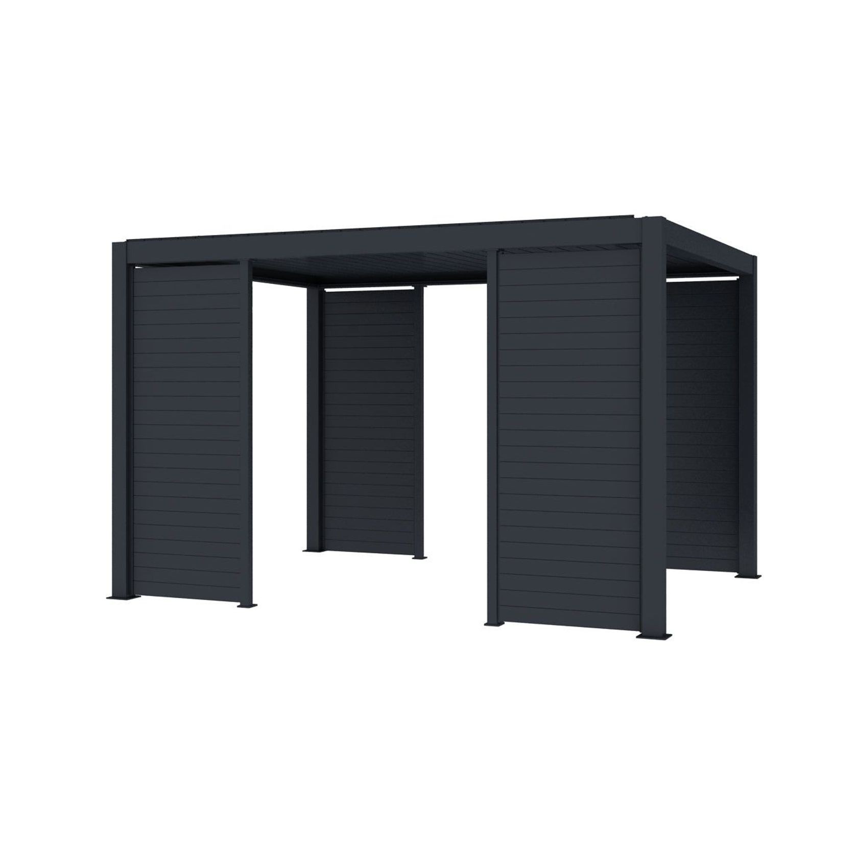 Tasman Freestanding Pergola Tongue and Groove Privacy Screen gallery detail image