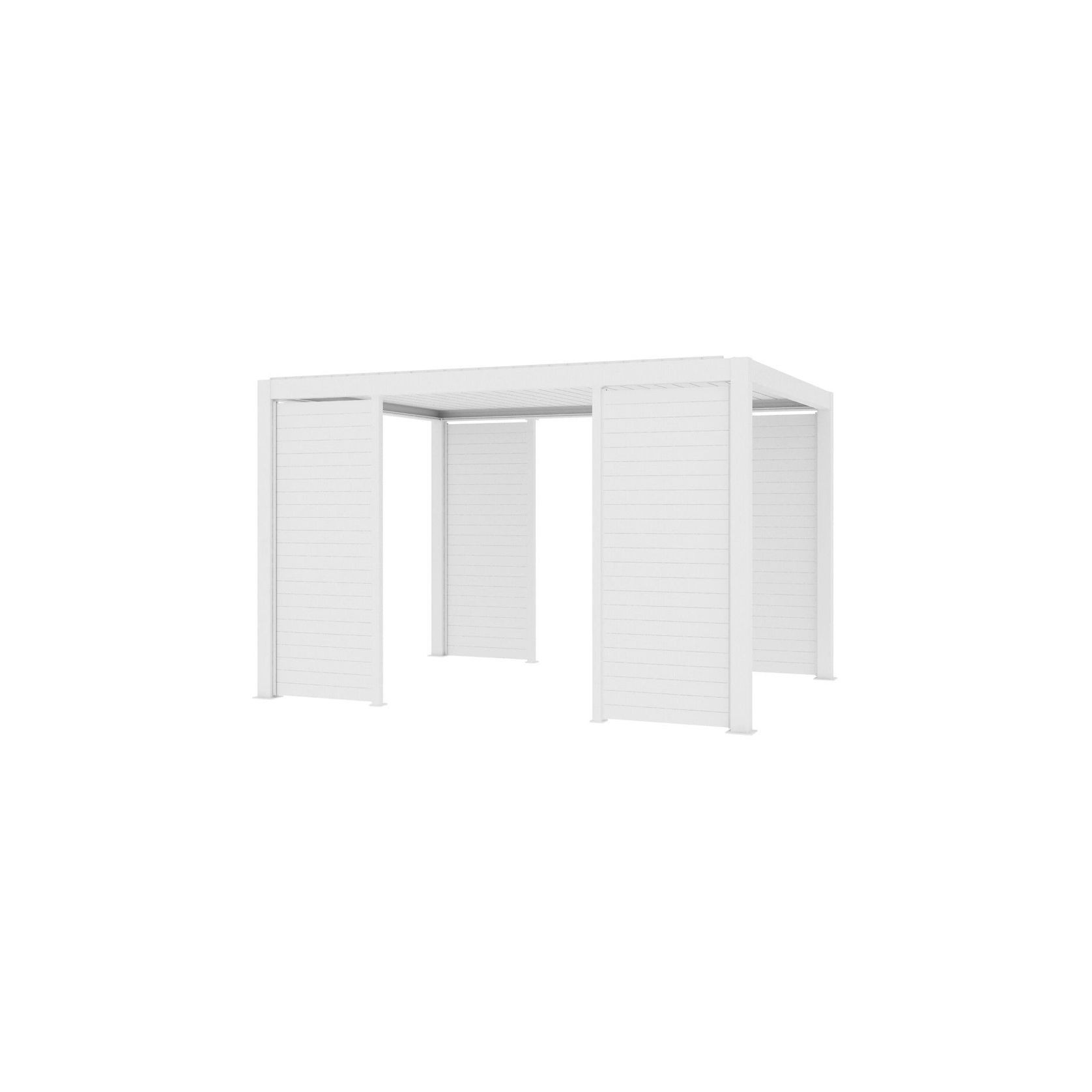 Baltic Freestanding Pergola Tongue and Groove Privacy Screen gallery detail image