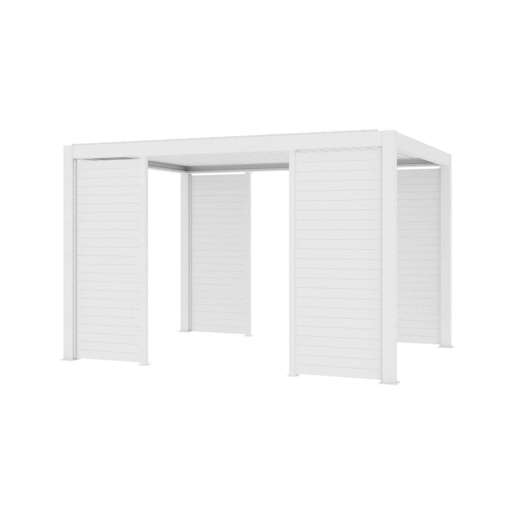 Baltic Freestanding Pergola Tongue and Groove Privacy Screen gallery detail image