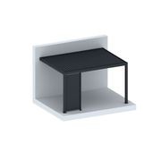 Caribbean Wall Mounted Pergola Tongue and Groove Privacy Screen gallery detail image