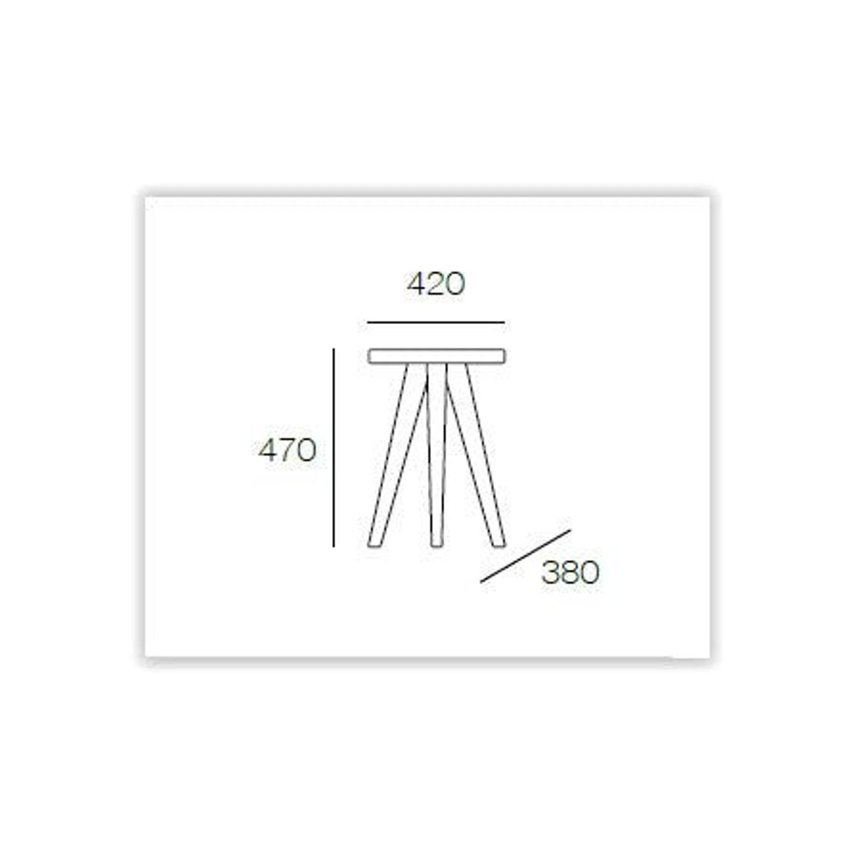 Petite Stool Grey ArchiPro AU