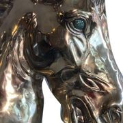 Brass and Crystal Horse Art Sculpture gallery detail image
