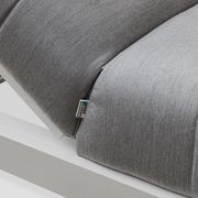 Piha Double Lounger - White gallery detail image