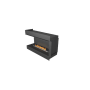 Planika Prime Fire 990+ Bioethanol Fireplace In Forma 1200 gallery detail image