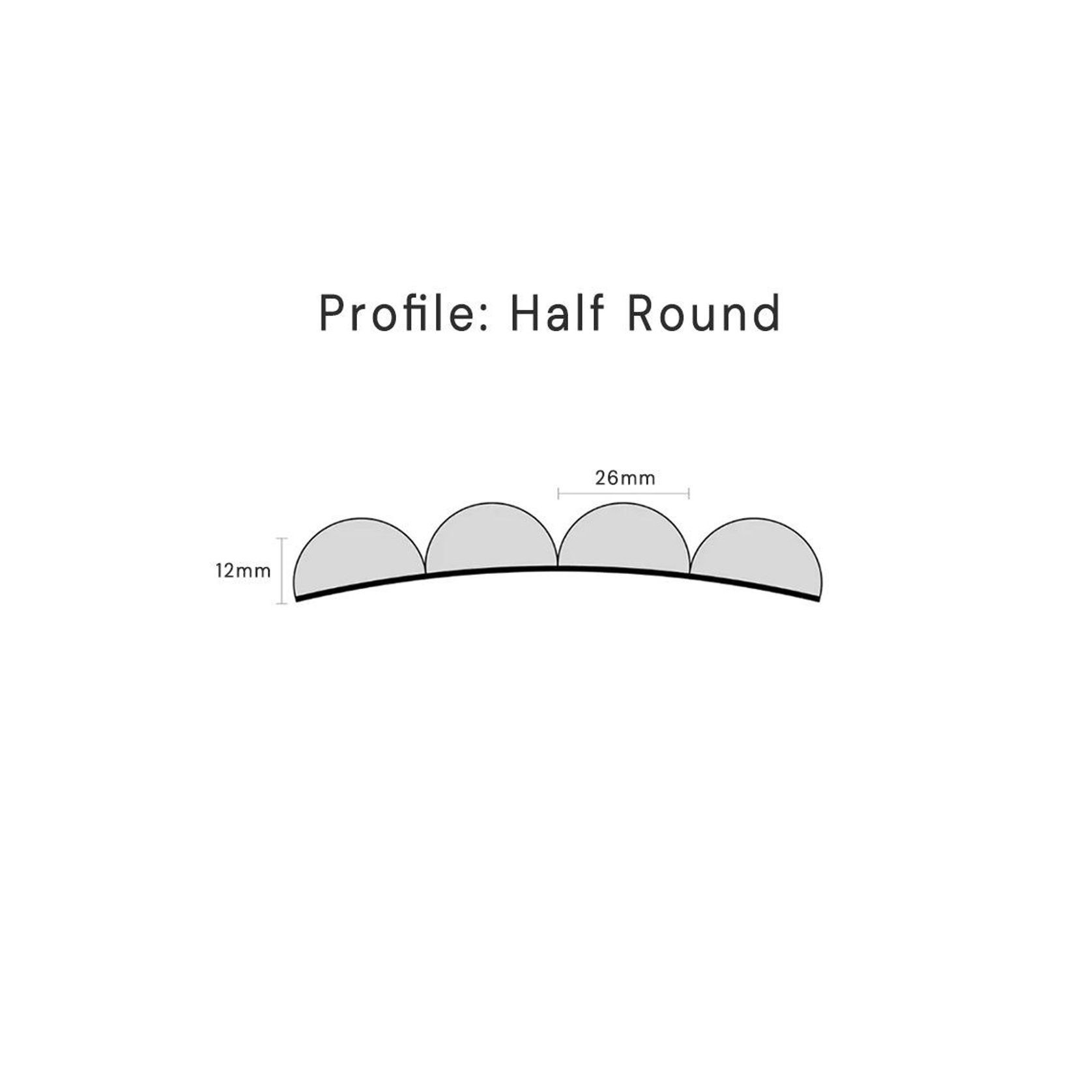 WOODFLEX Flexible Wooden Slat Under Bench Panel gallery detail image