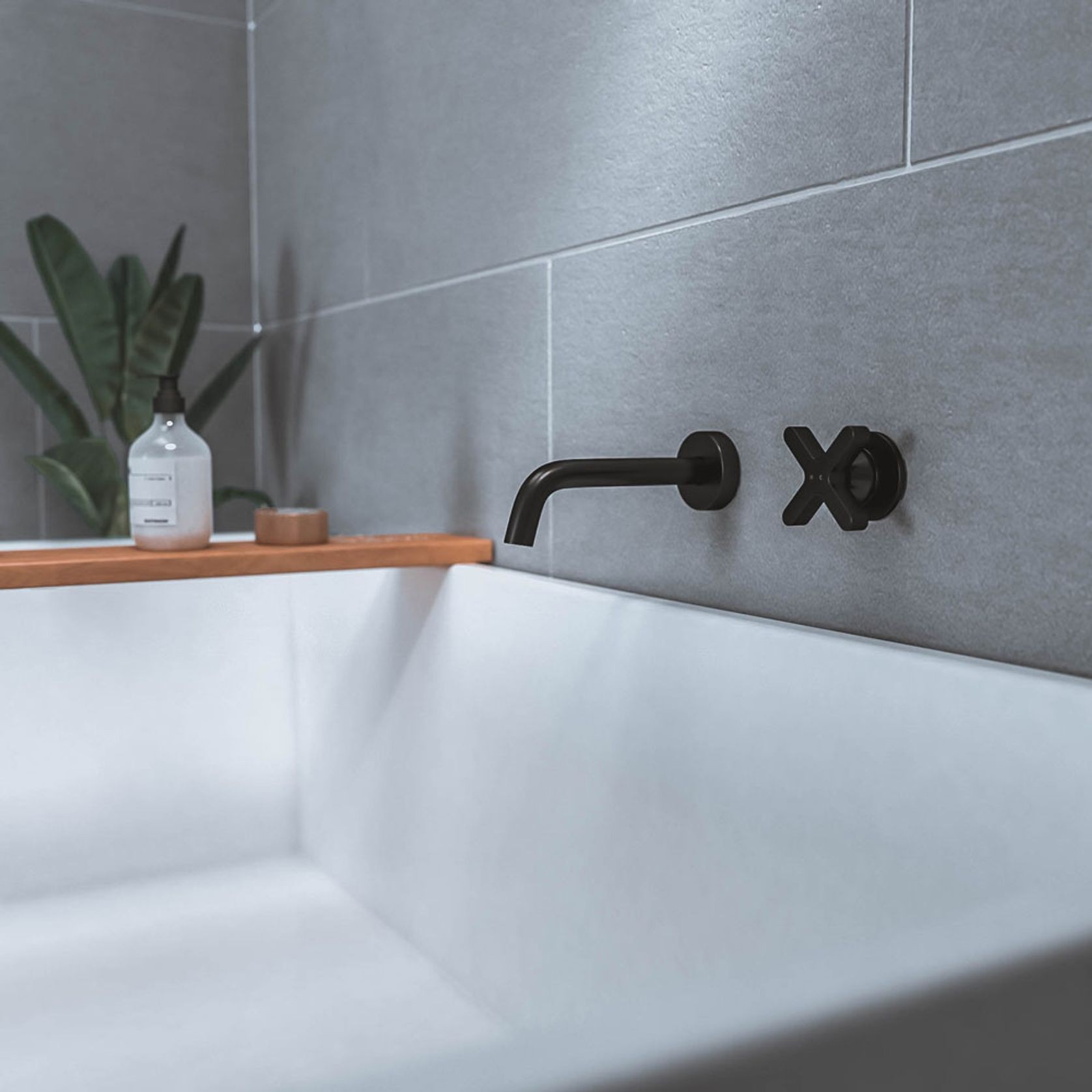 Cross | Progressive Single Mixer | Matte Black gallery detail image