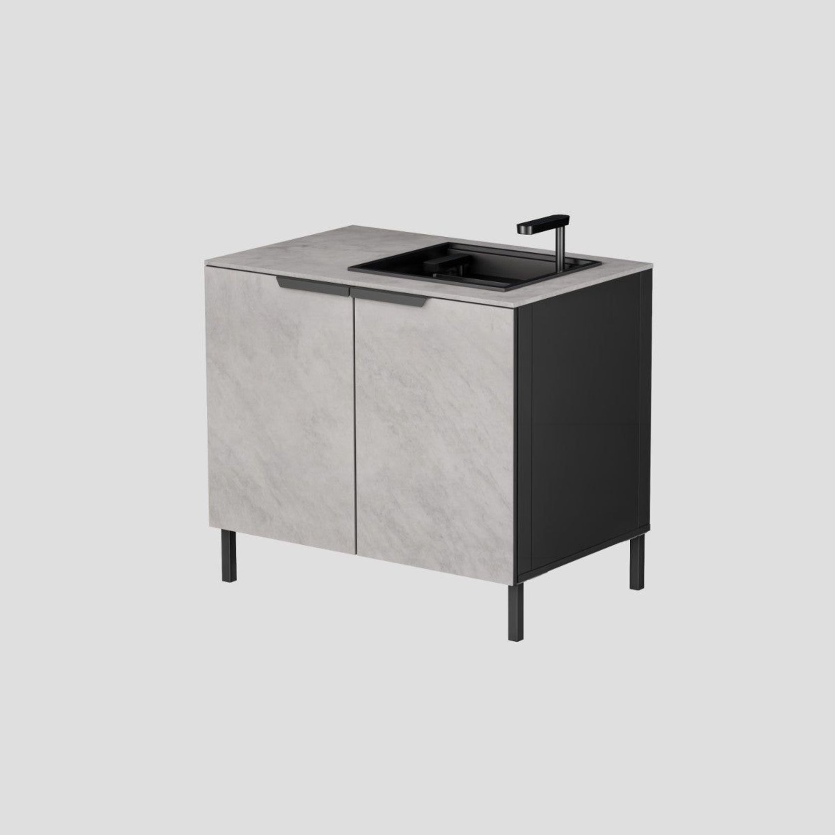 Q-Boo Kitchen Cabinet 100 Sink gallery detail image