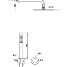 Antonio Frattini R288 Shower Set gallery detail image