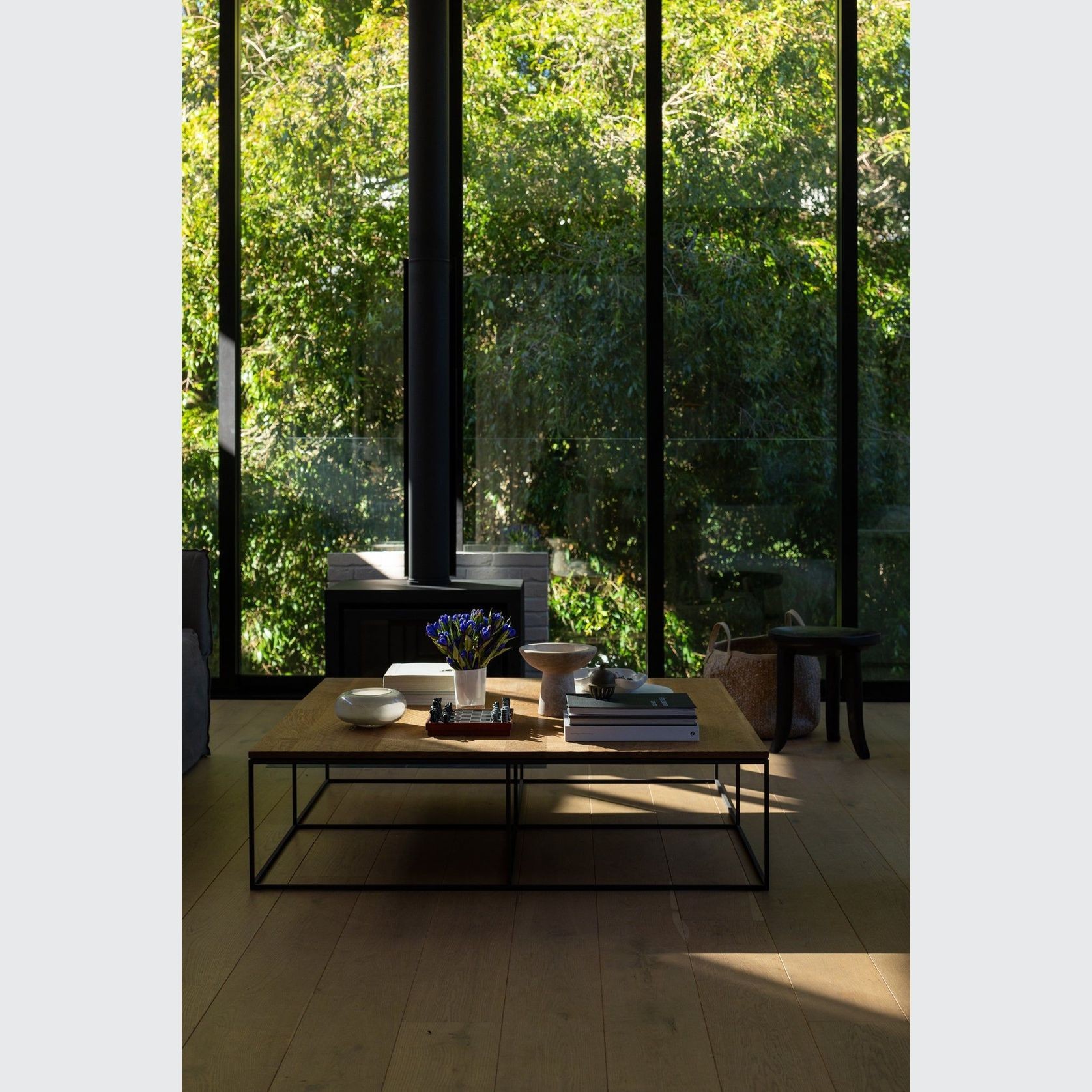 Log coffee table gallery detail image