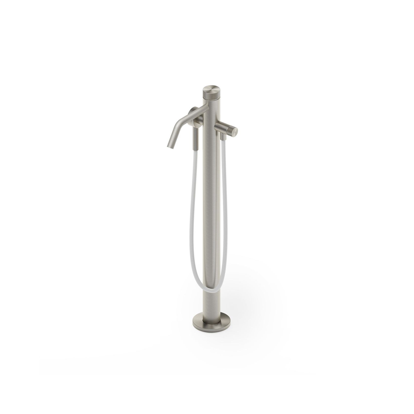 Reel Floor Mount Bath Filler with Handshower gallery detail image