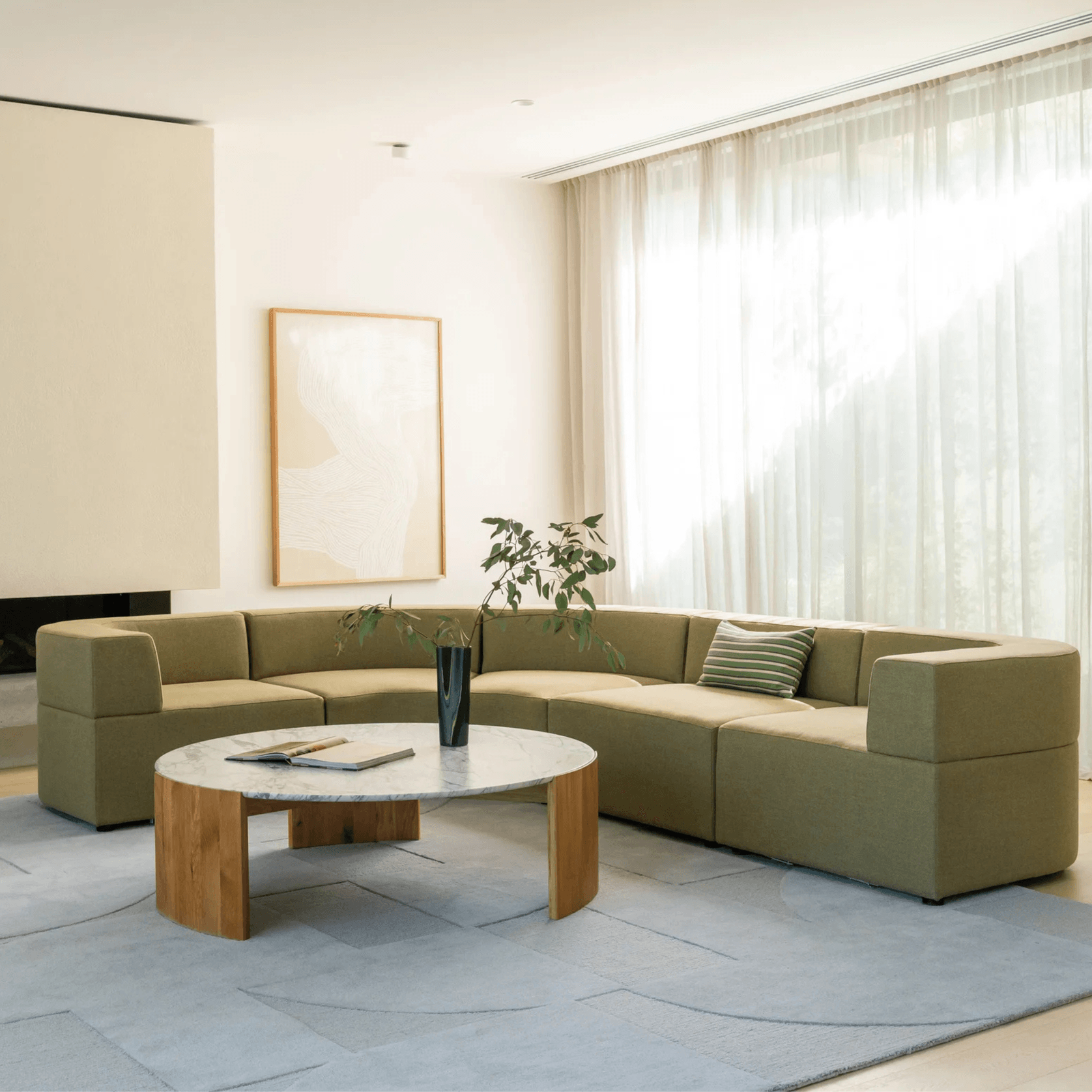 Xanthe Rug - Mineral 300cm x 400cm gallery detail image