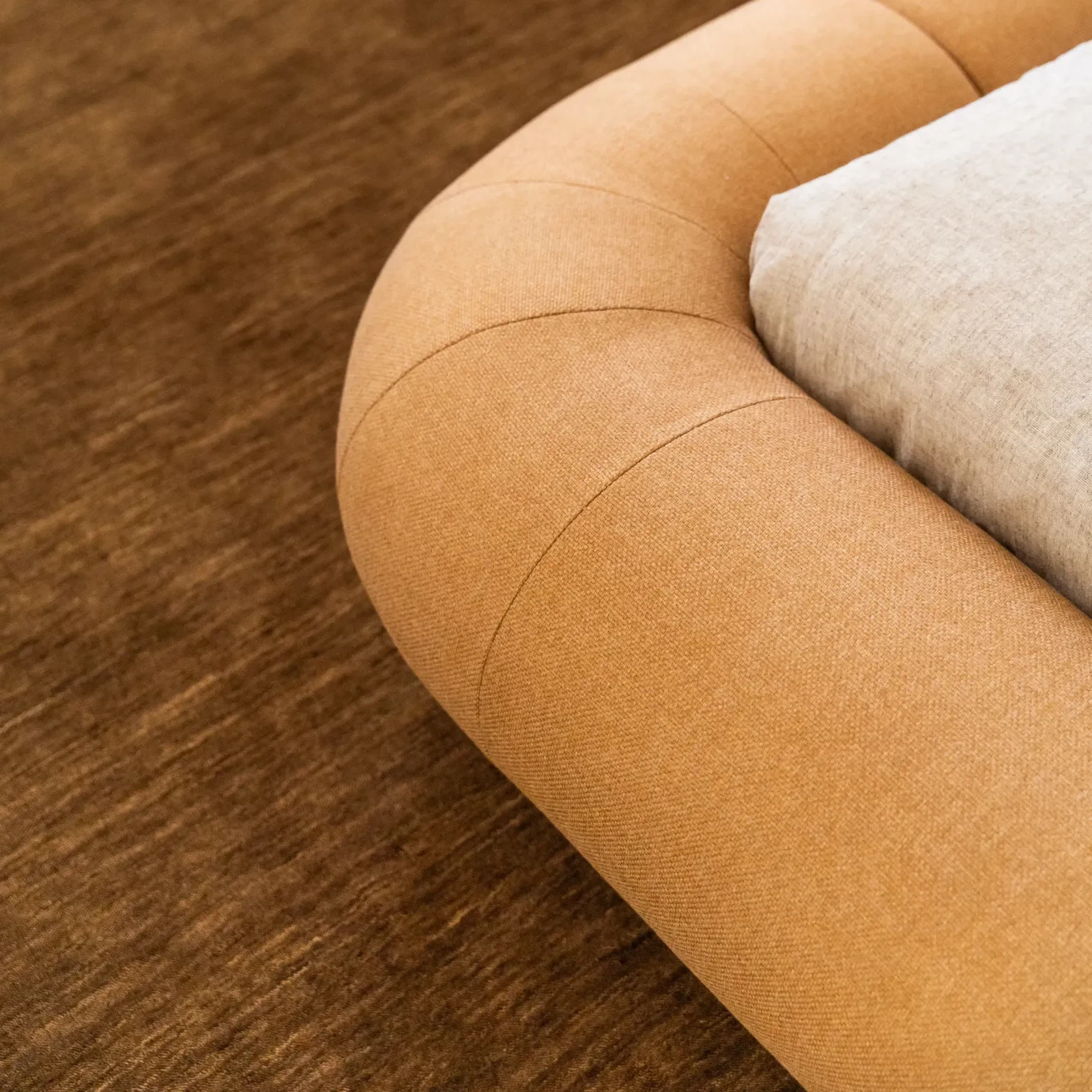 Anya Round Rug- Cacao 250cm x 250cm gallery detail image