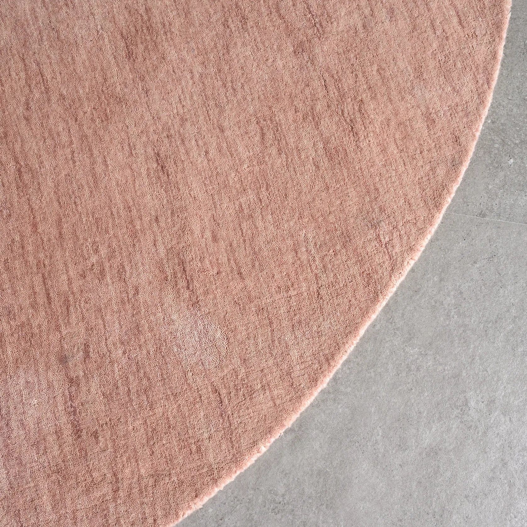Anya Round Rug - Pink Salt 250cm x 250cm gallery detail image