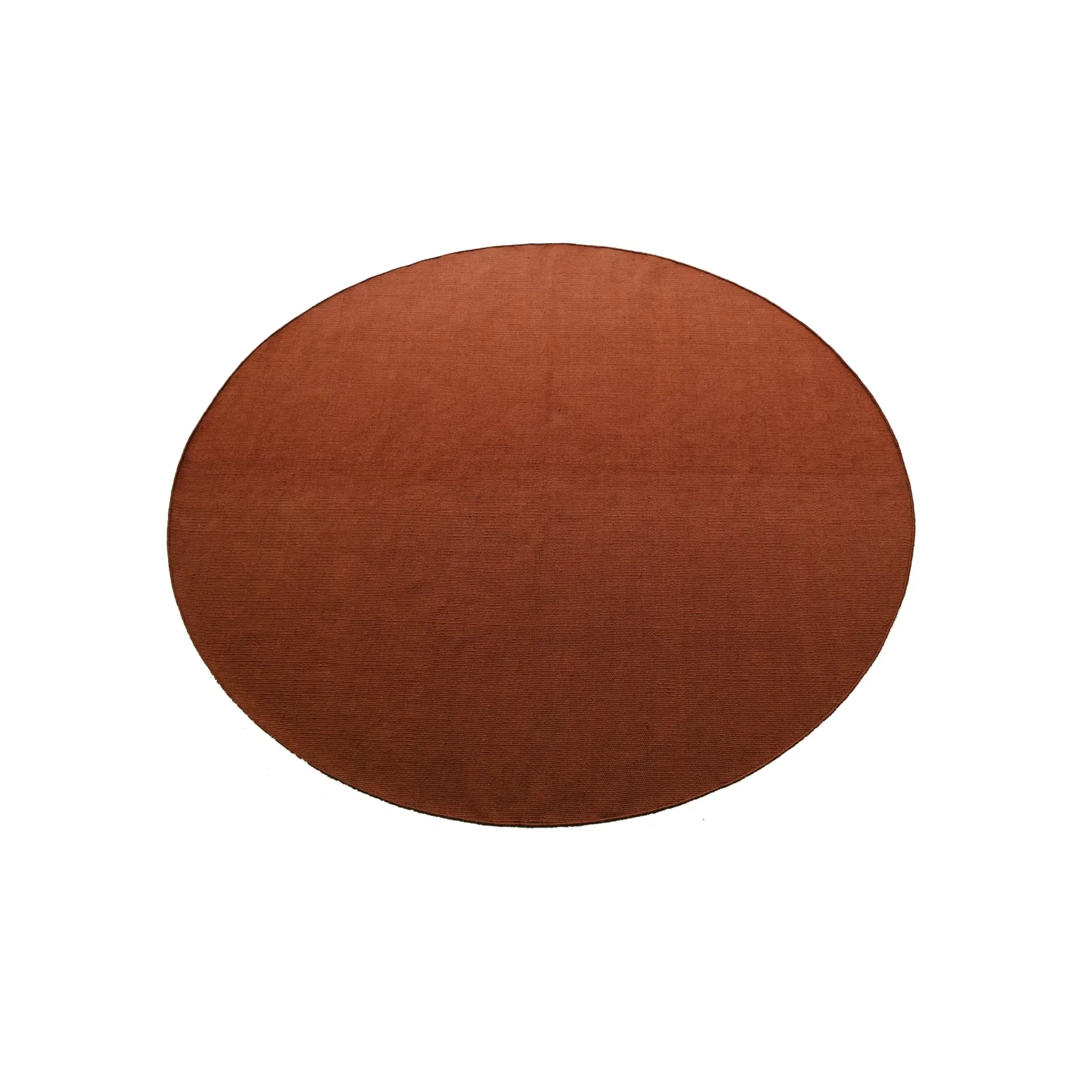 Mesa Outdoor Round Rug - Brick 250cm x 250cm gallery detail image