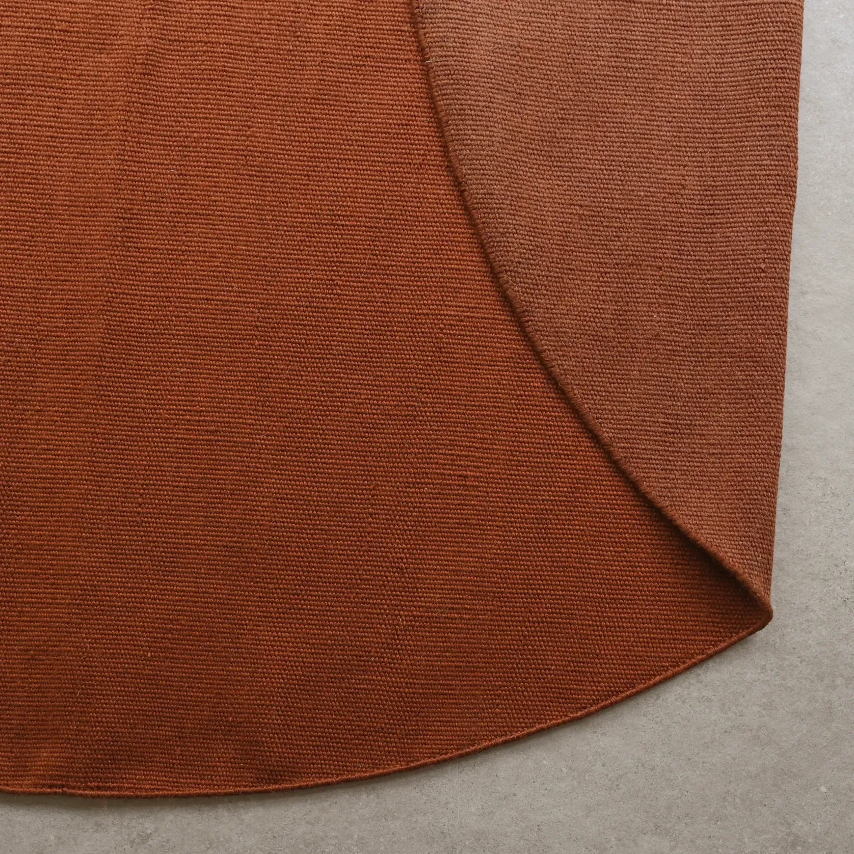 Mesa Outdoor Round Rug - Brick 250cm x 250cm gallery detail image