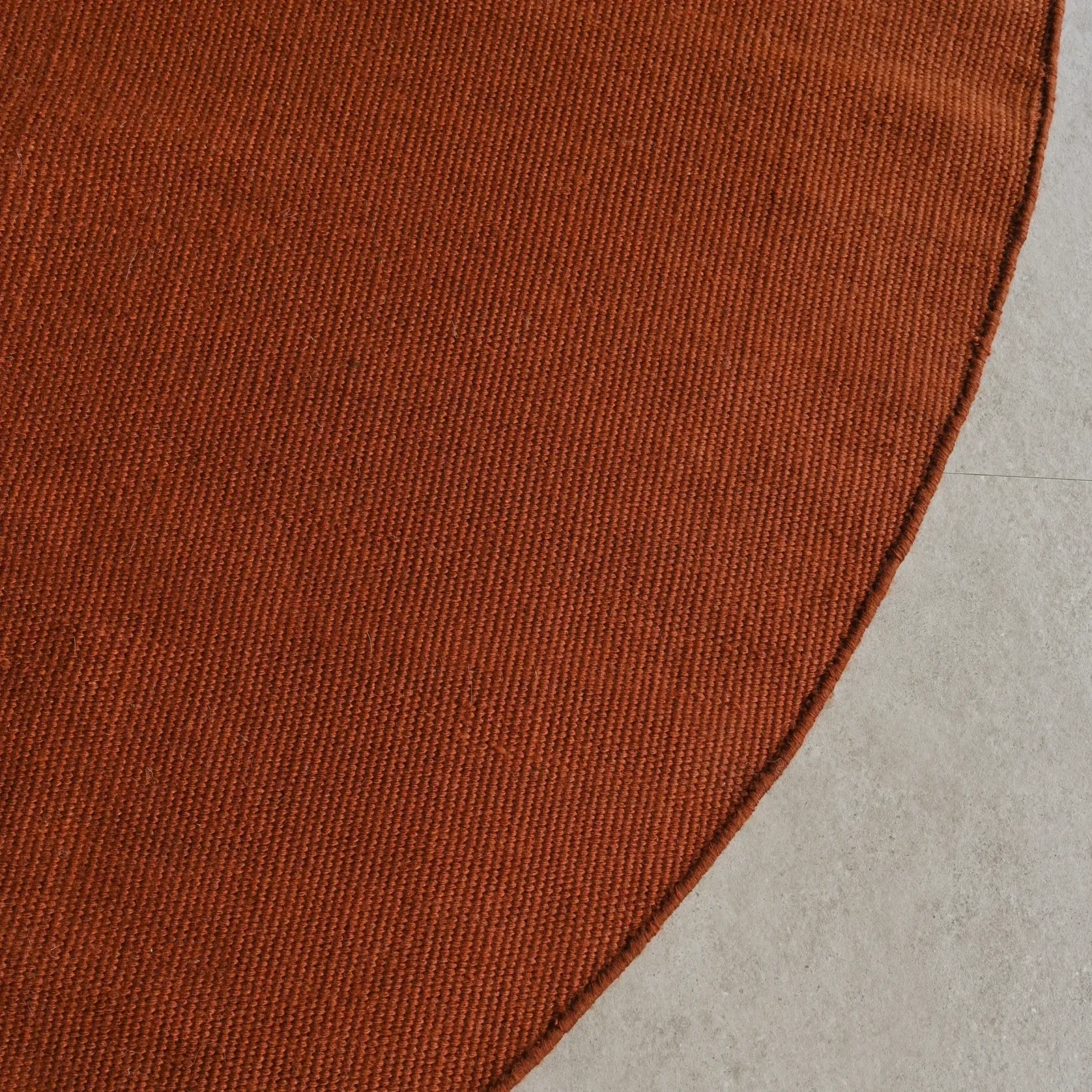 Mesa Outdoor Round Rug - Brick 250cm x 250cm gallery detail image