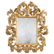 17th Century Tuscan Style Gilded Mirror gallery detail image