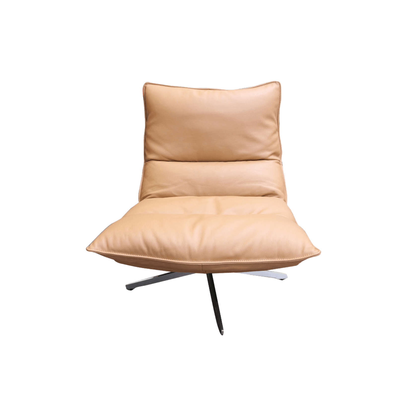 Staten Leather Swivel Chair gallery detail image