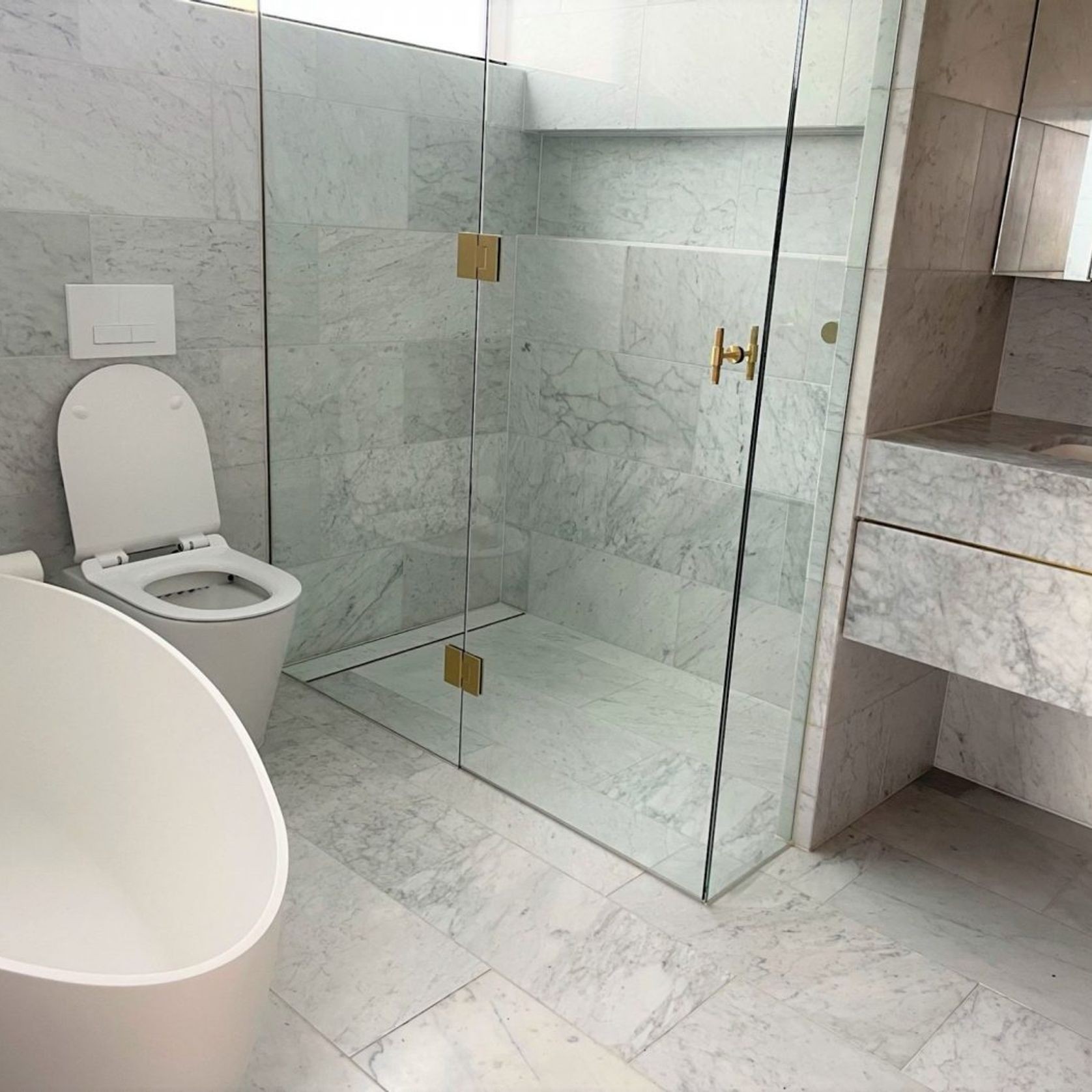 Bianco Carrara Marble Tiles gallery detail image