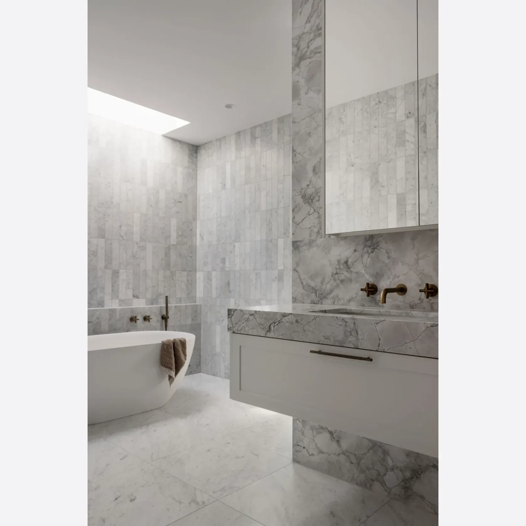 Super White Dolomite Benchtop gallery detail image