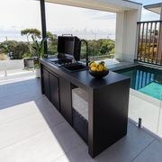 Artusi 2400mm Aperto Ascale Outdoor Kitchen Cabinet - Cosmopolita Grey gallery detail image