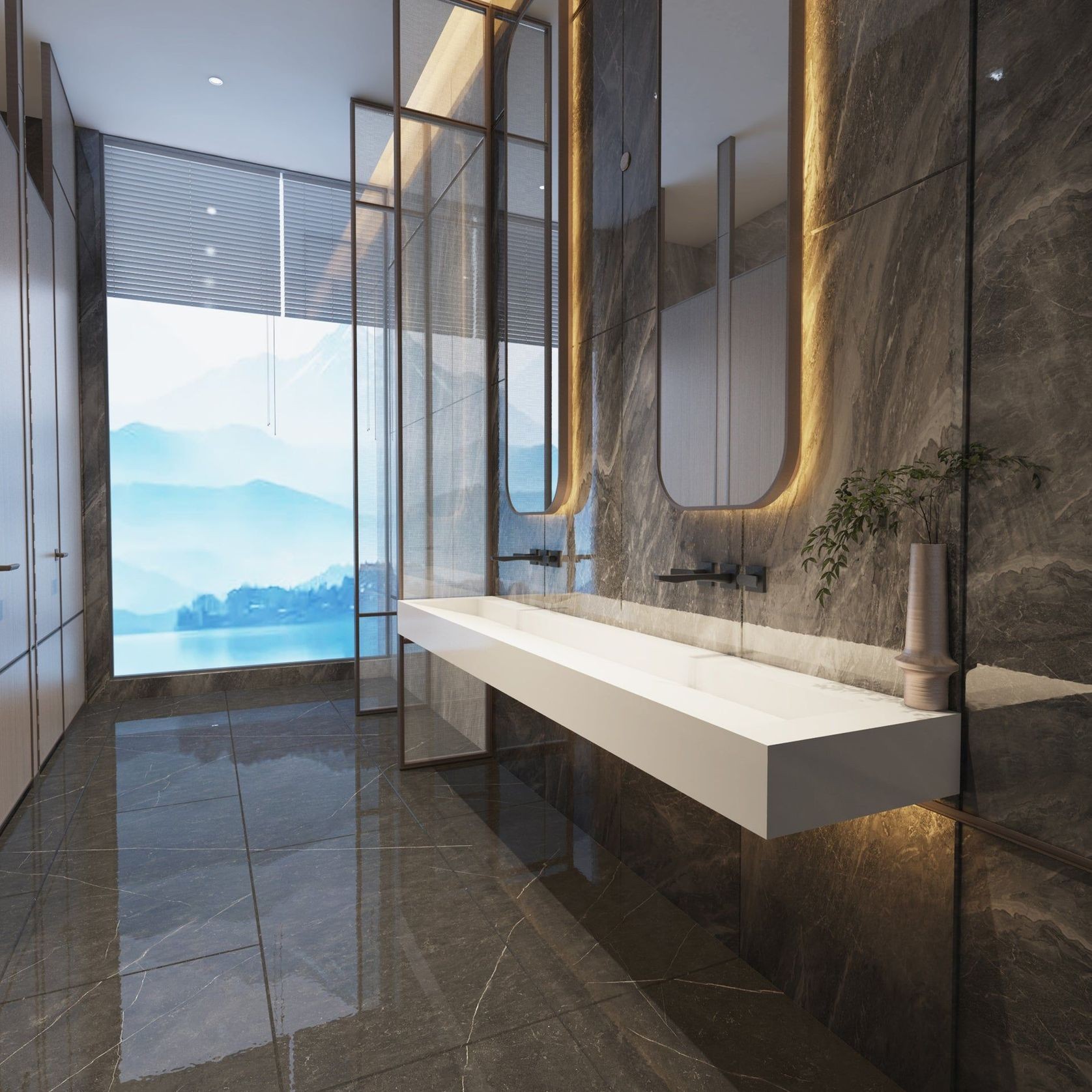 The Ramp Basin - Ramp C100 2400mm gallery detail image