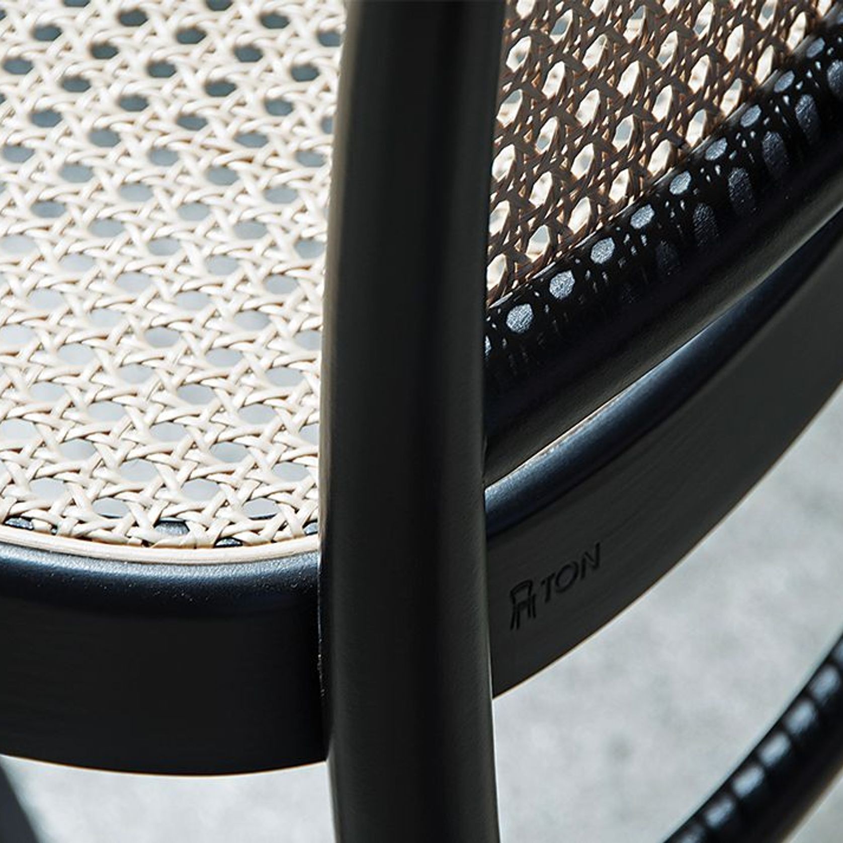 811 Hoffmann Chair - Black Stain - by TON gallery detail image