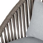 Rifleman Aluminium And Rope Outdoor Patio Dining Chair gallery detail image