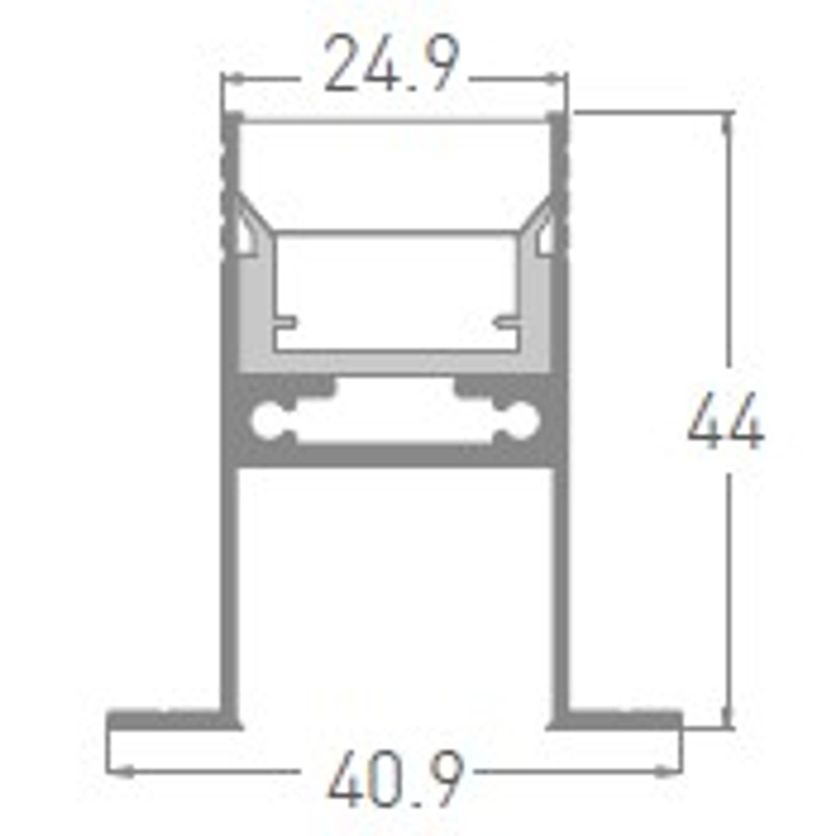 Rigid In Ground Light 15W Winged gallery detail image