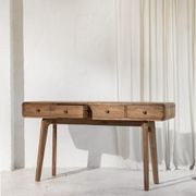 Riia Four Drawer Desk gallery detail image