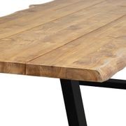 Robusta Teak Live Edge Table 250cm gallery detail image