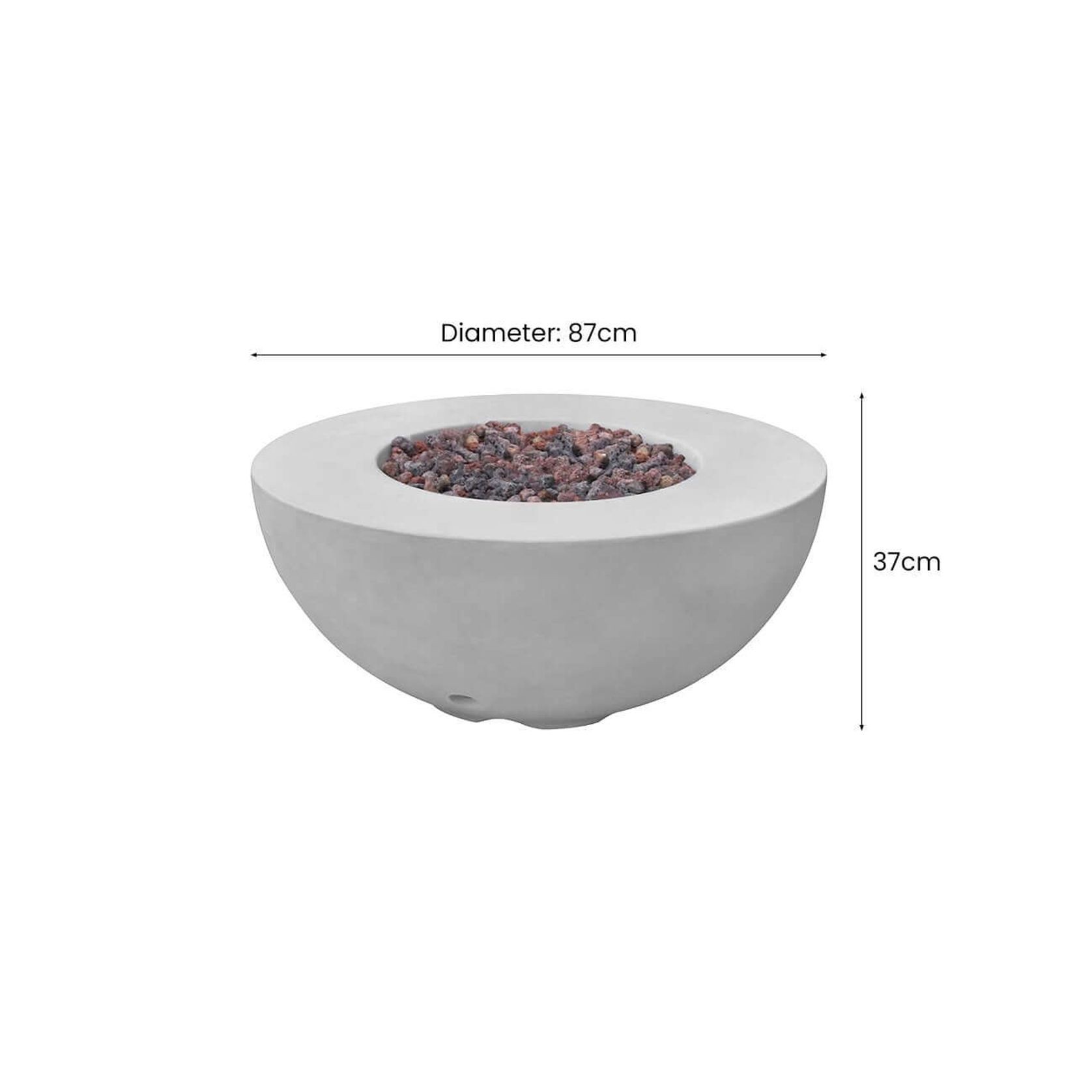 Roca Outdoor Gas Fire Pit Table gallery detail image