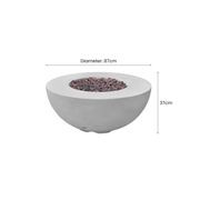 Roca Outdoor Gas Fire Pit Table gallery detail image