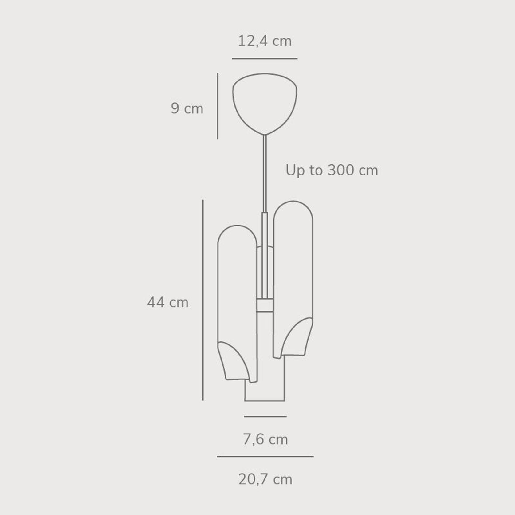 Rochelle 3-Light Pendant gallery detail image