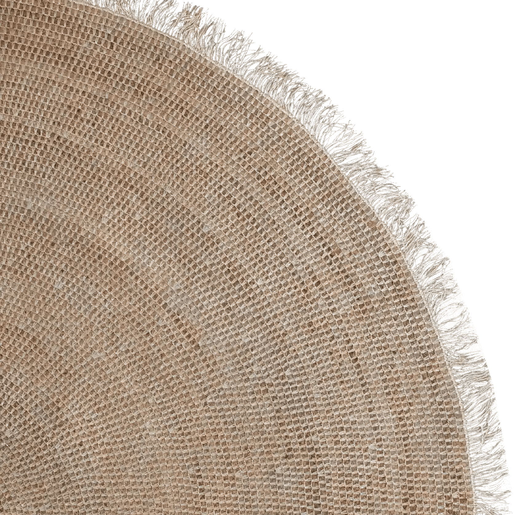 Tribe Home Reef Rug - White | Round gallery detail image