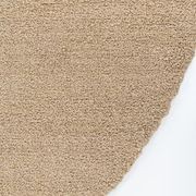 Baya Dorset NZ Wool Round Floor Rug - Biscuit gallery detail image