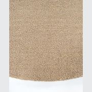 Baya Dorset NZ Wool Round Floor Rug - Biscuit gallery detail image