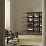 Baya Dorset NZ Wool Round Floor Rug - Biscuit gallery detail image