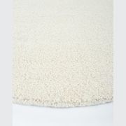 Baya Dorset NZ Wool Round Floor Rug - Natural White gallery detail image