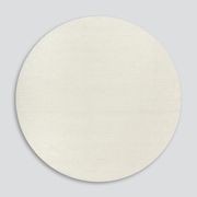 Baya Dorset NZ Wool Round Floor Rug - Natural White gallery detail image