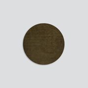 Baya Sandringham 100% NZ Wool Round Rug - Moss gallery detail image