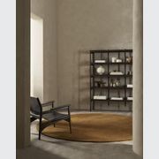 Baya Sandringham 100% NZ Wool Round Rug - Pecan gallery detail image