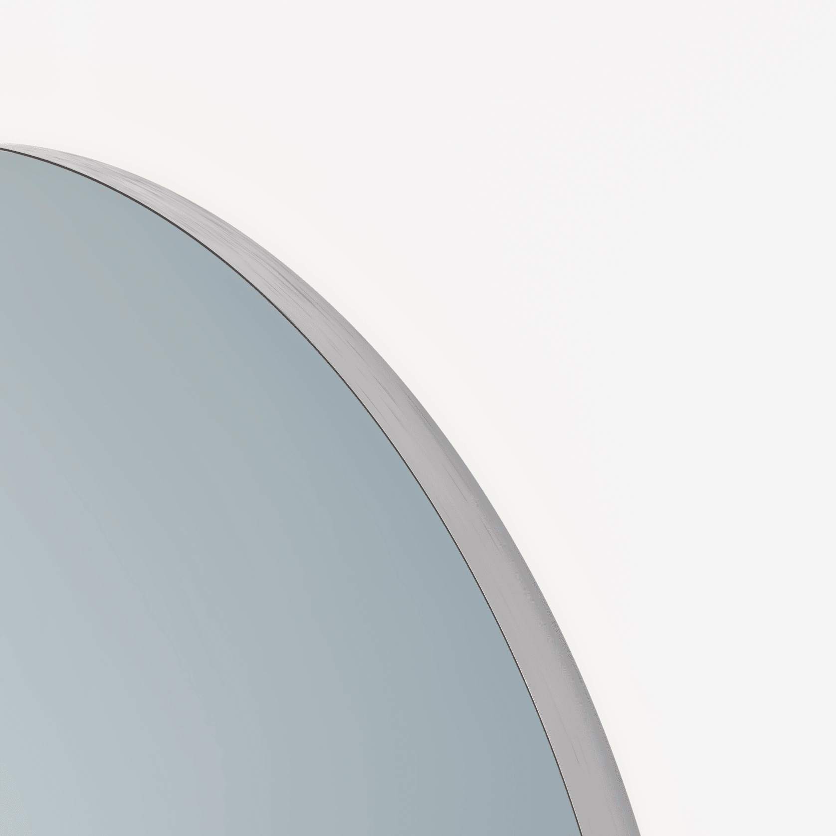 Round Mirror | Stainless Steel gallery detail image