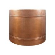 Round Copper Soak Tub 1092mm - CBSMR33 1092 gallery detail image