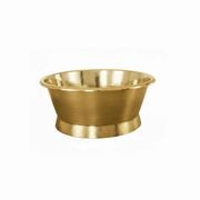 Round Hammered Brass Bath 1500mm - CBR002 1500 gallery detail image