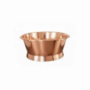 Round Hammered Copper Bath 1500mm - CBR003 1500 gallery detail image