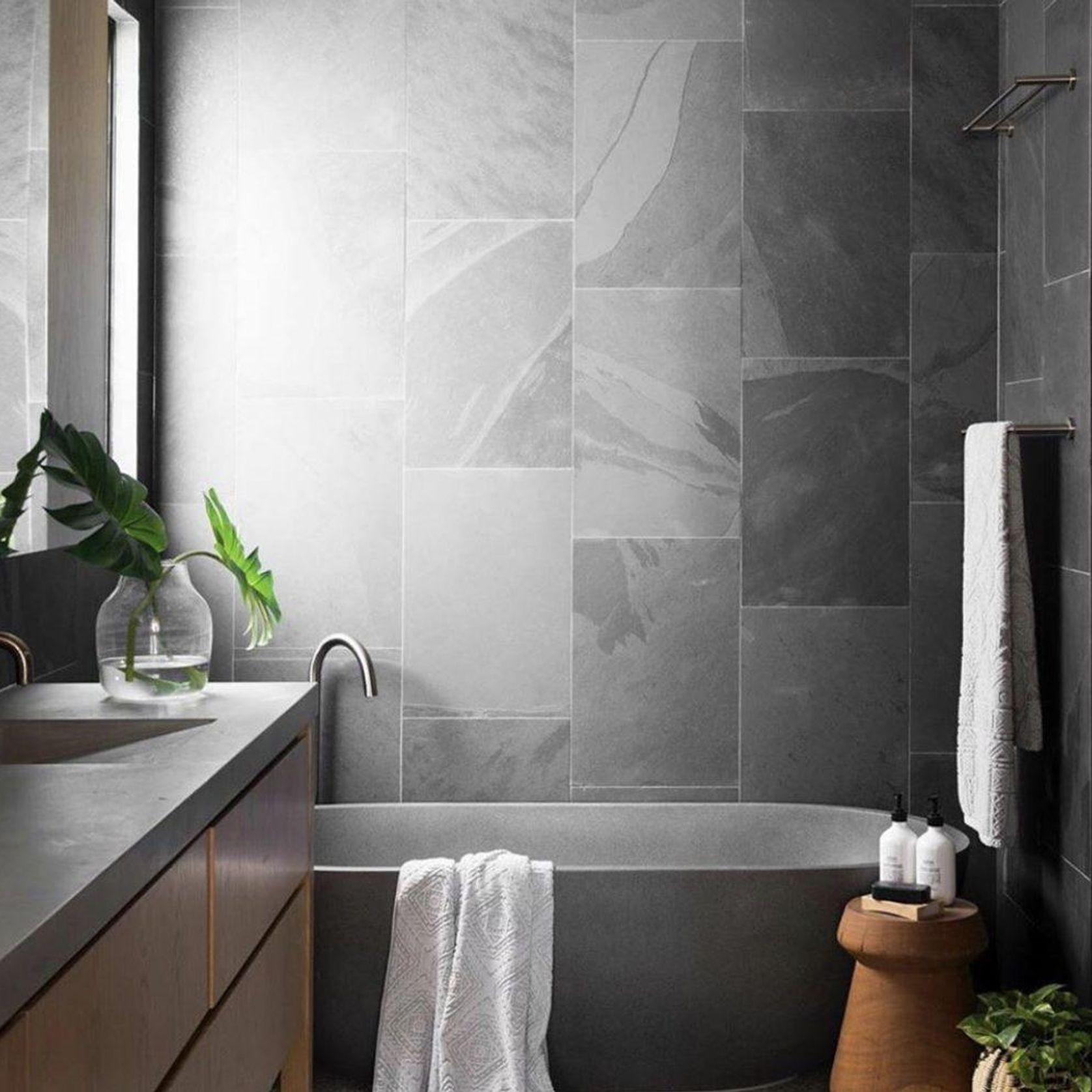 Pietra Bianca Ryese Freestanding Stone Bath gallery detail image