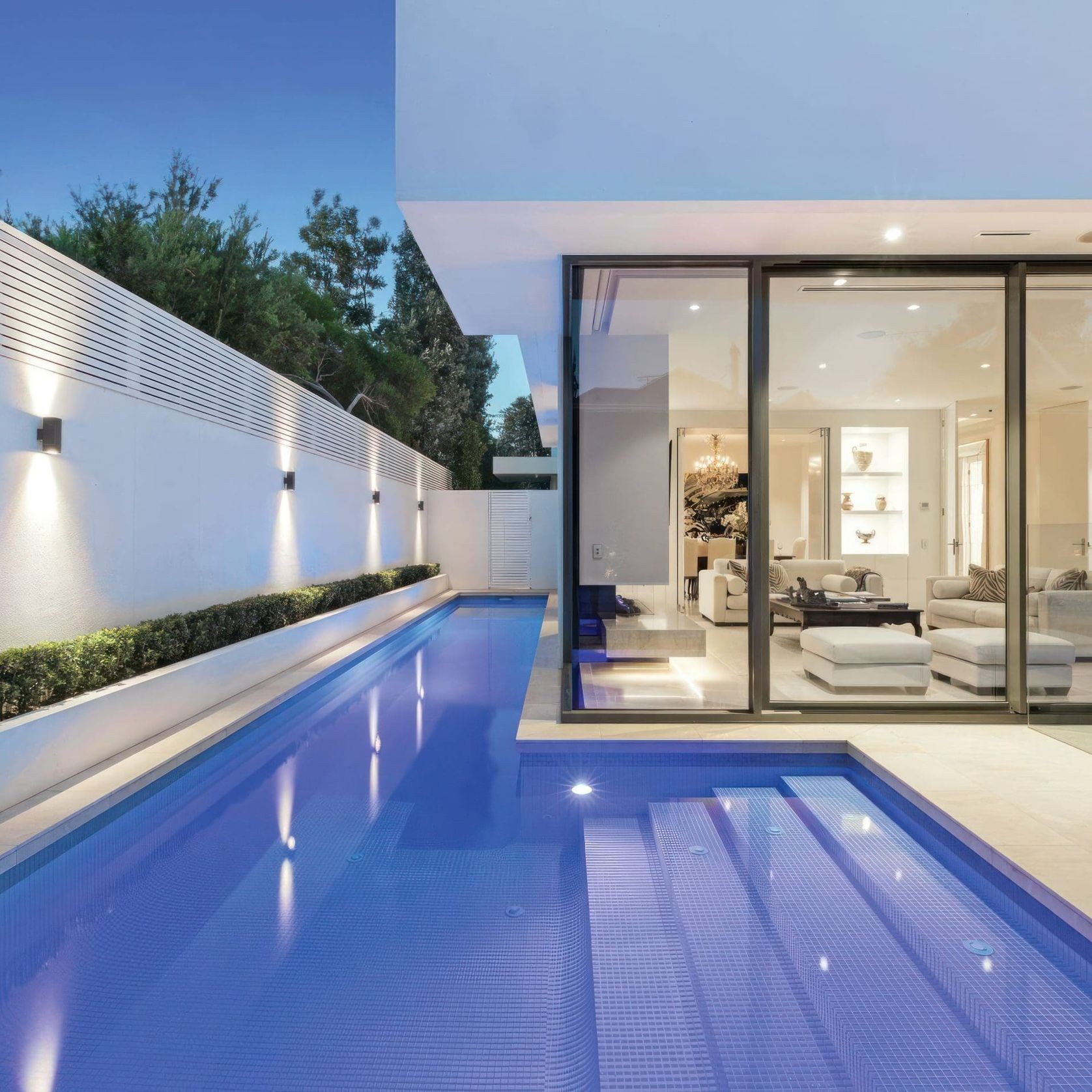 Savana Light Brushed Limestone Pool Coping gallery detail image