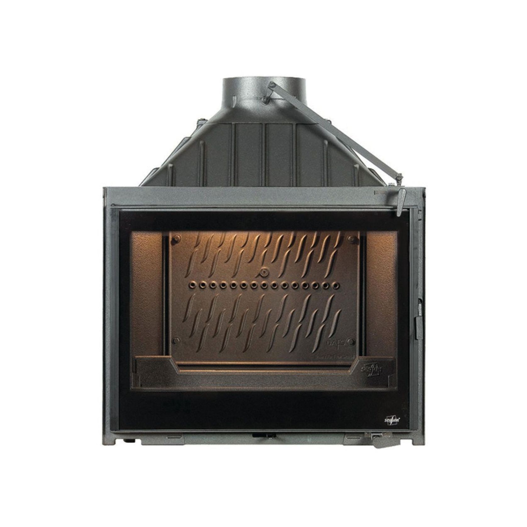 Seguin Europa 7 Blackline Cast Iron Fireplace gallery detail image