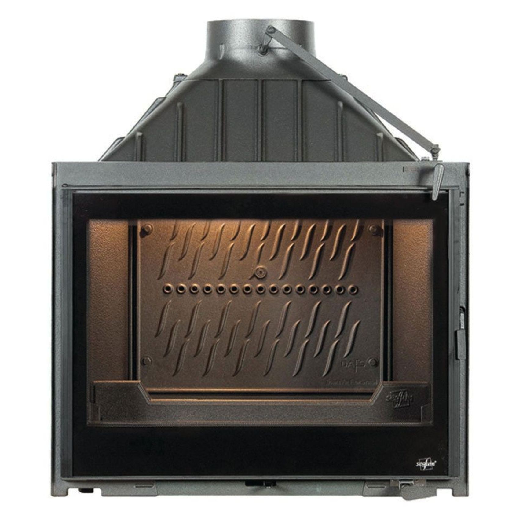 Seguin Europa 7 Blackline Cast Iron Fireplace gallery detail image